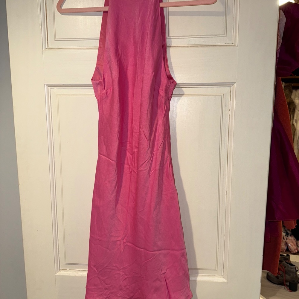 Meshki Claire A Line Minidress Pink size S - Picture 5 of 9